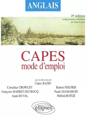 Couverture du produit · Anglais CAPES mode d'emploi