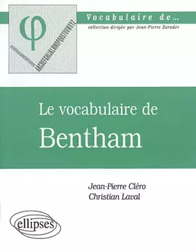 Couverture du produit · Le vocabulaire de Bentham