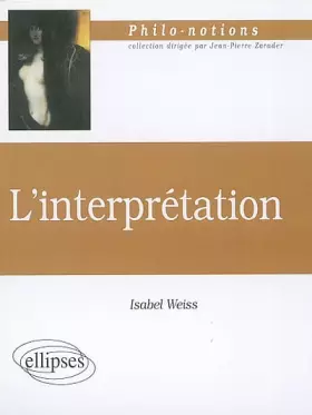 Couverture du produit · L'interprétation