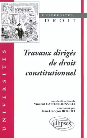 Couverture du produit · Travaux dirigés de droit constitutionnel