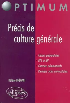 Couverture du produit · Précis de culture générale