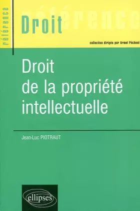 Couverture du produit · Droit de la propriété intellectuelle