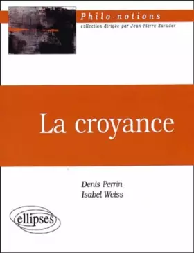 Couverture du produit · La croyance