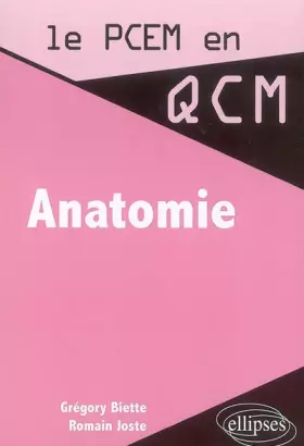 Couverture du produit · Anatomie