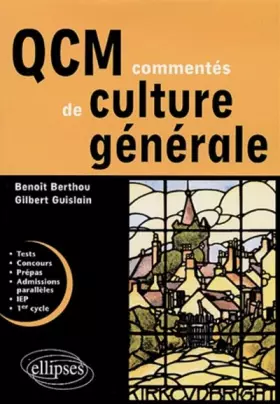 Couverture du produit · QCM commentés de culture générale