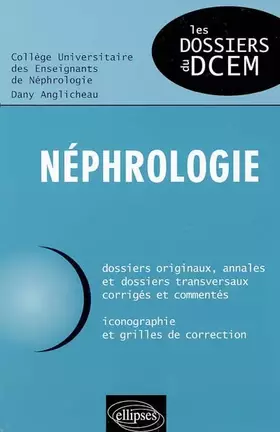 Couverture du produit · Néphrologie