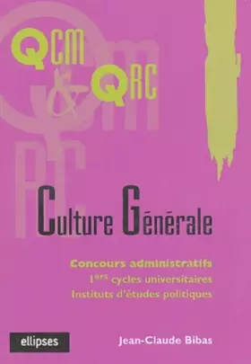 Couverture du produit · Culture générale