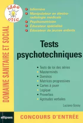 Couverture du produit · Tests psychotechniques
