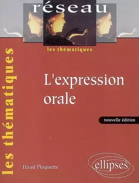 Couverture du produit · L'expression orale