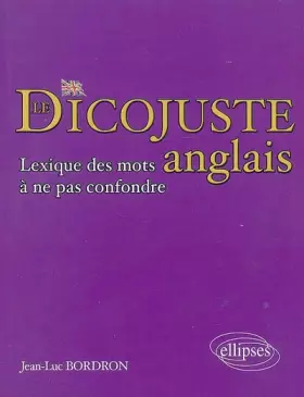 Couverture du produit · Le dicojuste