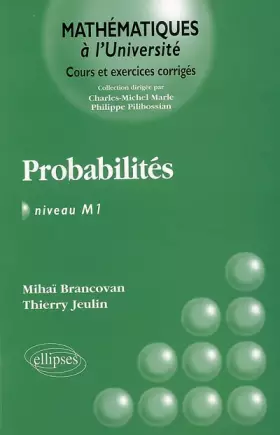 Couverture du produit · Probabilités Niveau M1