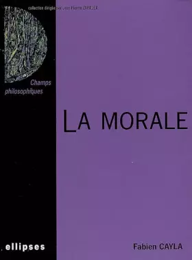 Couverture du produit · La morale