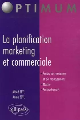 Couverture du produit · La planification marketing et commerciale