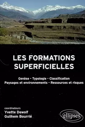 Couverture du produit · Les formations superficielles