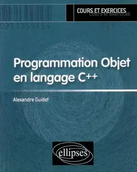 Couverture du produit · Programmation Objet en langage C++