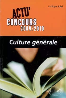 Couverture du produit · Culture générale