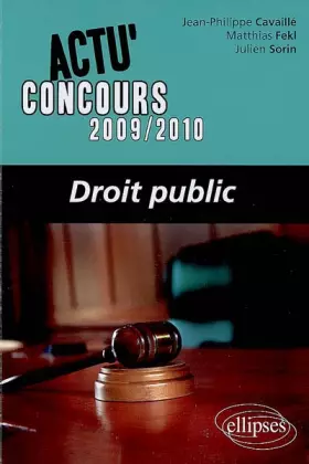 Couverture du produit · Droit public