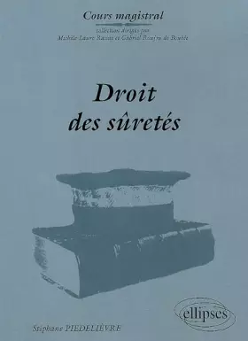 Couverture du produit · Droit des sûretés