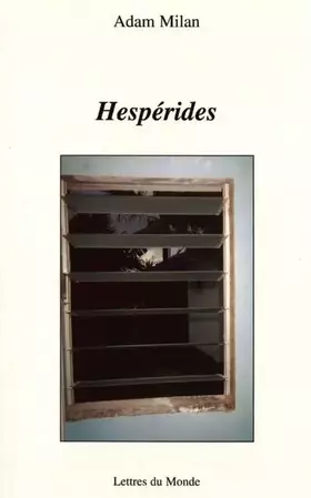 Couverture du produit · Hespérides