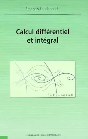 Couverture du produit · Calcul différentiel et intégral - 2e édition
