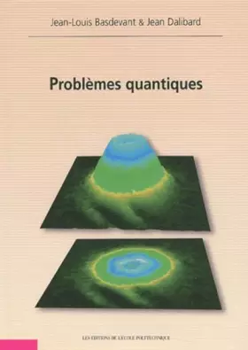 Couverture du produit · Problèmes quantiques
