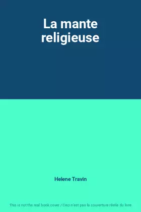 Couverture du produit · La mante religieuse