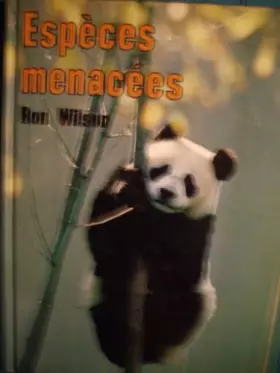 Couverture du produit · Espèces menacées