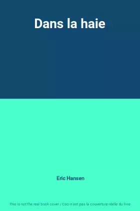 Couverture du produit · Dans la haie