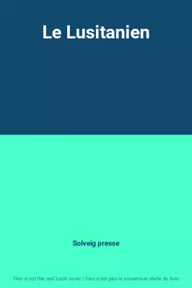 Couverture du produit · Le Lusitanien