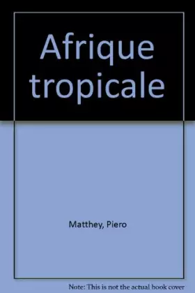 Couverture du produit · Afrique tropicale