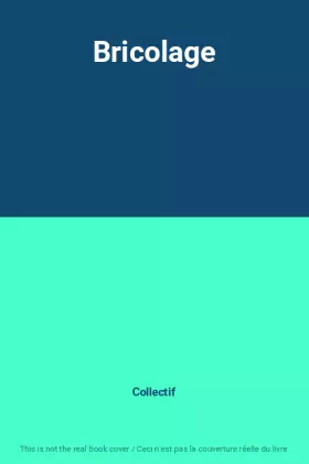 Couverture du produit · Bricolage