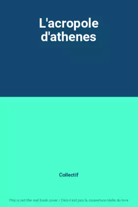 Couverture du produit · L'acropole d'athenes