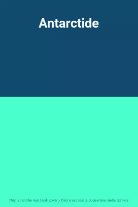 Couverture du produit · Antarctide
