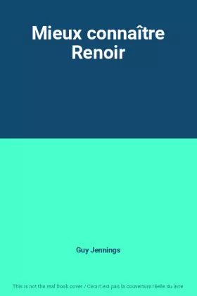 Couverture du produit · Mieux connaître Renoir
