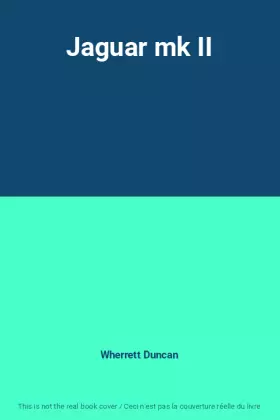 Couverture du produit · Jaguar mk II