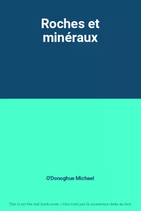 Couverture du produit · Roches et minéraux