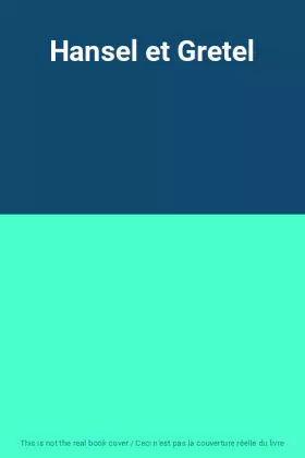 Couverture du produit · Hansel et Gretel