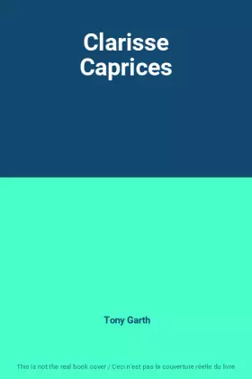 Couverture du produit · Clarisse Caprices