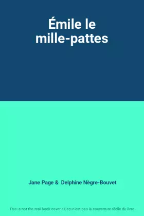 Couverture du produit · Émile le mille-pattes
