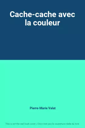 Couverture du produit · Cache-cache avec la couleur