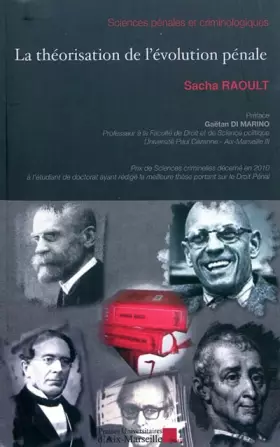 Couverture du produit · La théorisation de l'évolution pénale