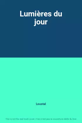 Couverture du produit · Lumières du jour