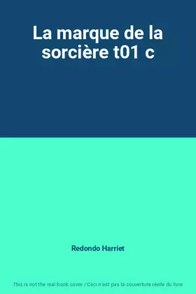 Couverture du produit · La marque de la sorcière t01 c