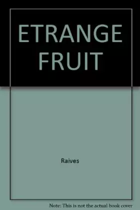 Couverture du produit · ETRANGE FRUIT
