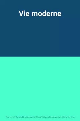 Couverture du produit · Vie moderne