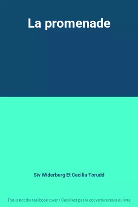 Couverture du produit · La promenade