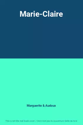 Couverture du produit · Marie-Claire