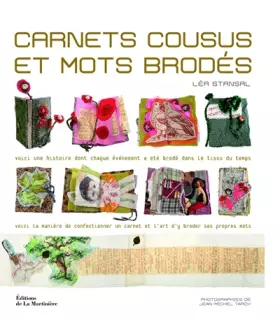 Couverture du produit · Carnets cousus et mots brodés