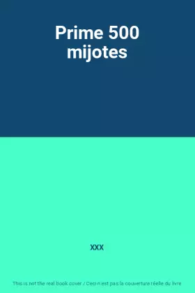 Couverture du produit · Prime 500 mijotes