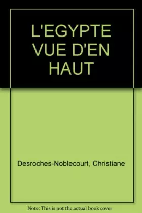 Couverture du produit · L'Egypte vue d'en haut